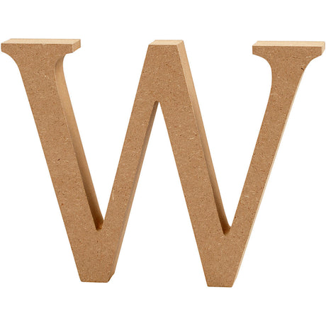 Creativ Company Letter W MDF 8cm, 1er.