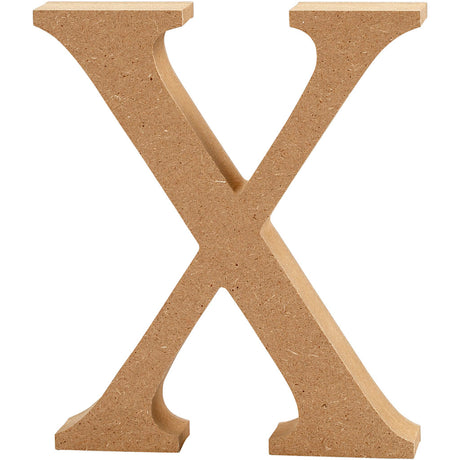 Creativ Company Letter x MDF 8cm, 1er.