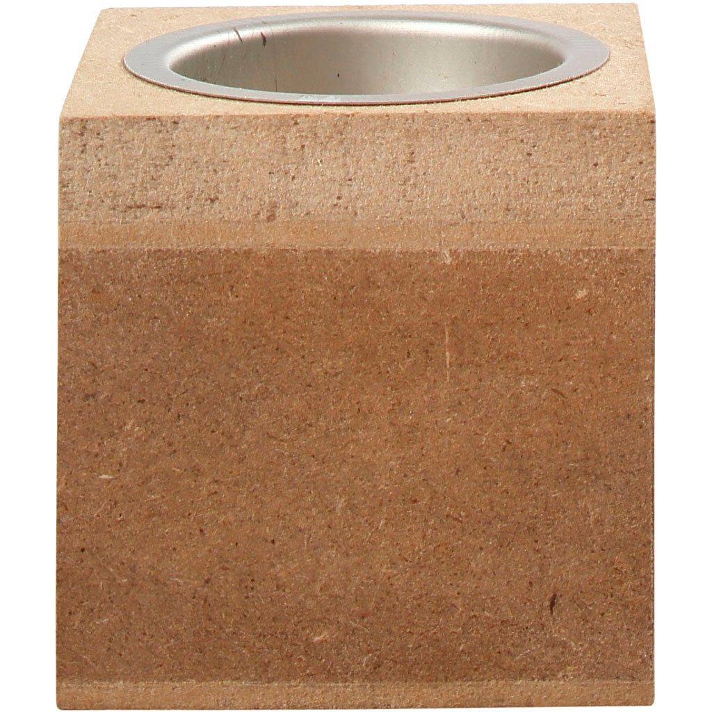 Société créative https: www.ccobby.nl porte-bougie à thé-h-6-cm-dimensions-6x6-cm-1-pièce