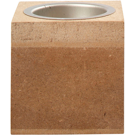 Société créative https: www.ccobby.nl porte-bougie à thé-h-6-cm-dimensions-6x6-cm-1-pièce