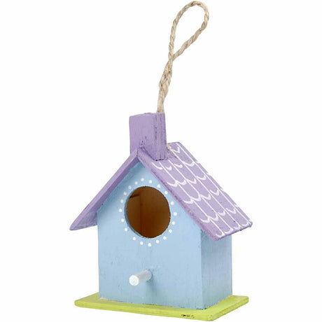 Entreprise créative https: www.ccobby.nl birdhouse-h-7-cm-6-piece-1-box