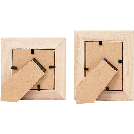 Cadres en bois Creativ company en 2 tailles, 80 pcs.