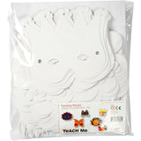 Creativ Company Fantasimaskers White, 100: e.