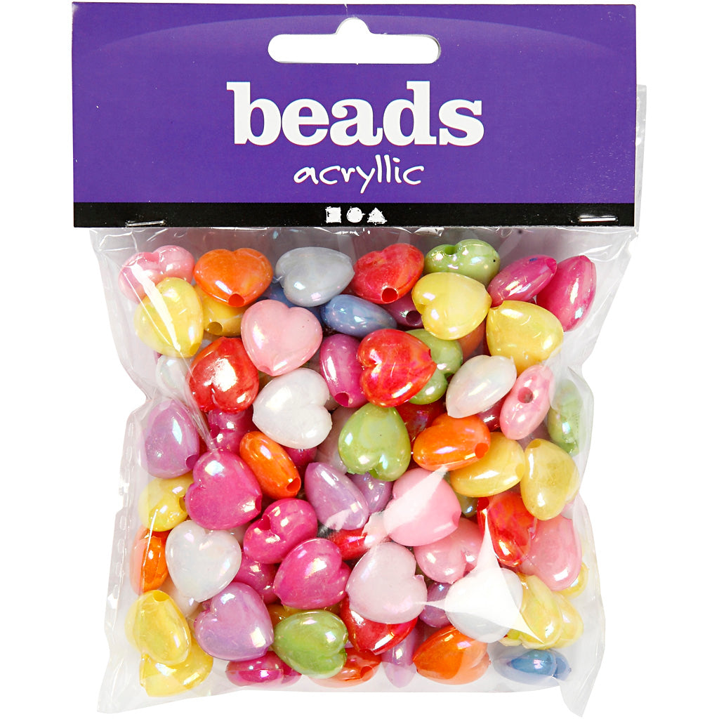 Https : www.ccobby.nl heart-beads-size-25x15-mm-hole-size-3-mm-approx-100-piece-70-gr-125-ml-1-box