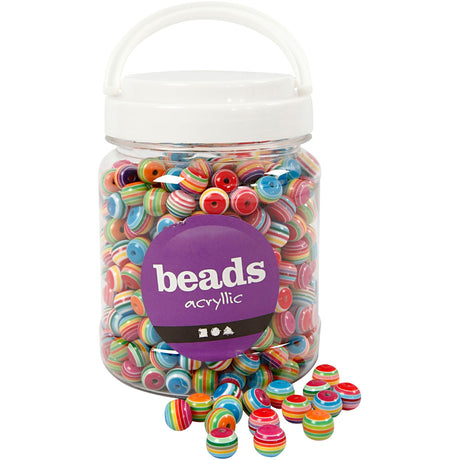 Perles multi-mélanges Creativ company, 460 pièces.