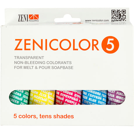 Couleur de peinture au savon Creativ company, 5x30gr