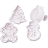Creativ Company saillant les formes avec Stamp Christmas, 4st.