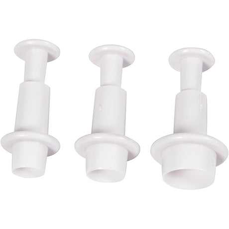 Société créative https : www.ccobby.nl formes découpées-avec-stamp-circle-d-1-1-1-3-1-7-cm-white-3-piece-1-box