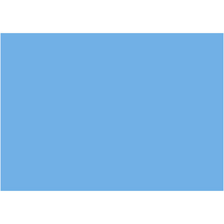 Creativ Company Eva Foam Sheets Light Blue A4, 10st.