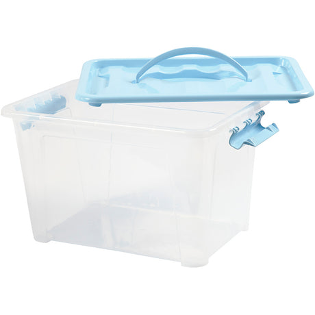 Creativ Company Hobbybox Blue avec des matériaux créatifs, 1er.