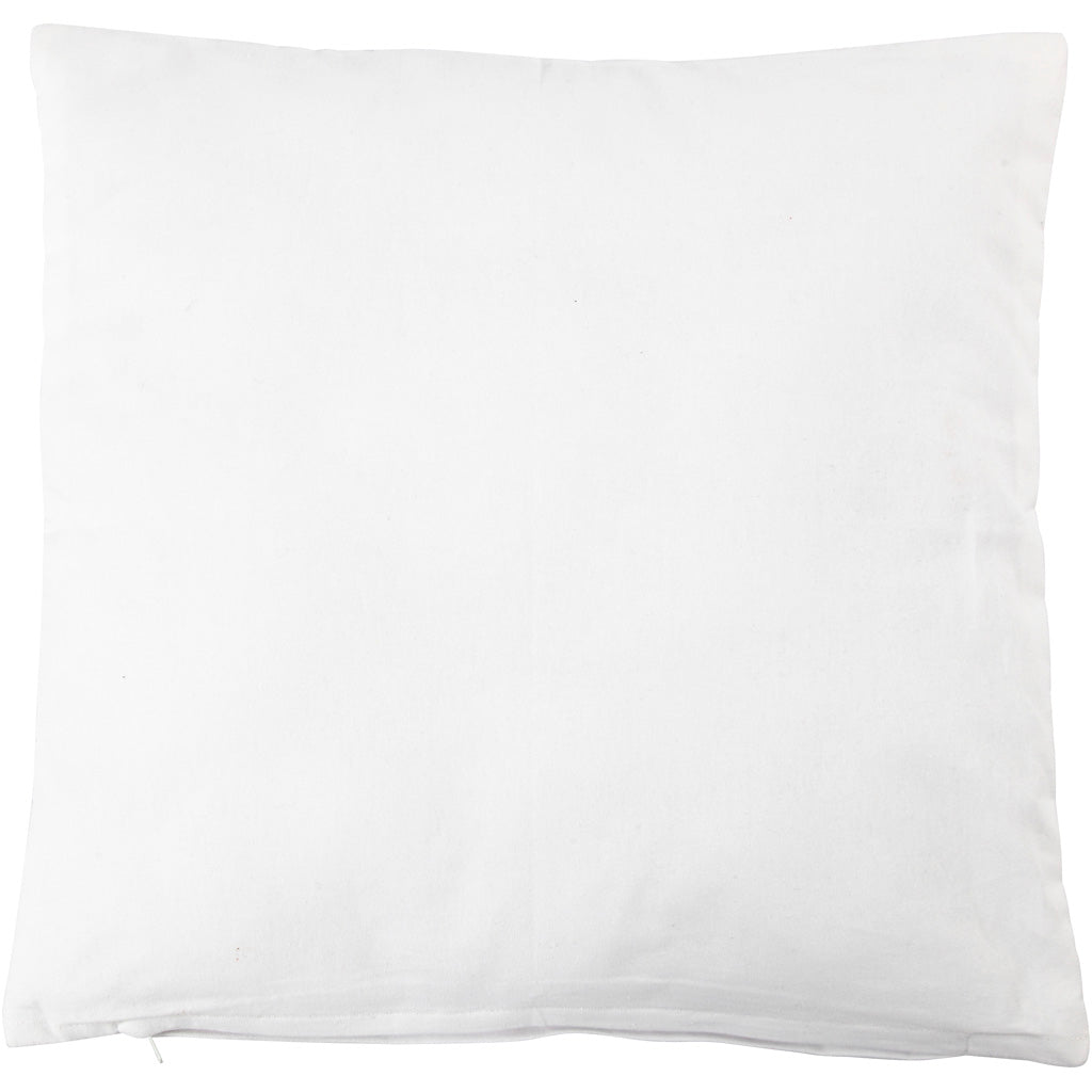 Creativ Company Chashion Cover Square White, 40x40cm