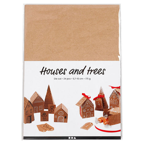 Entreprise créative https: www.ccobby.nl maisons-et-arbres-h-5-7-10-cm-cm-1-set