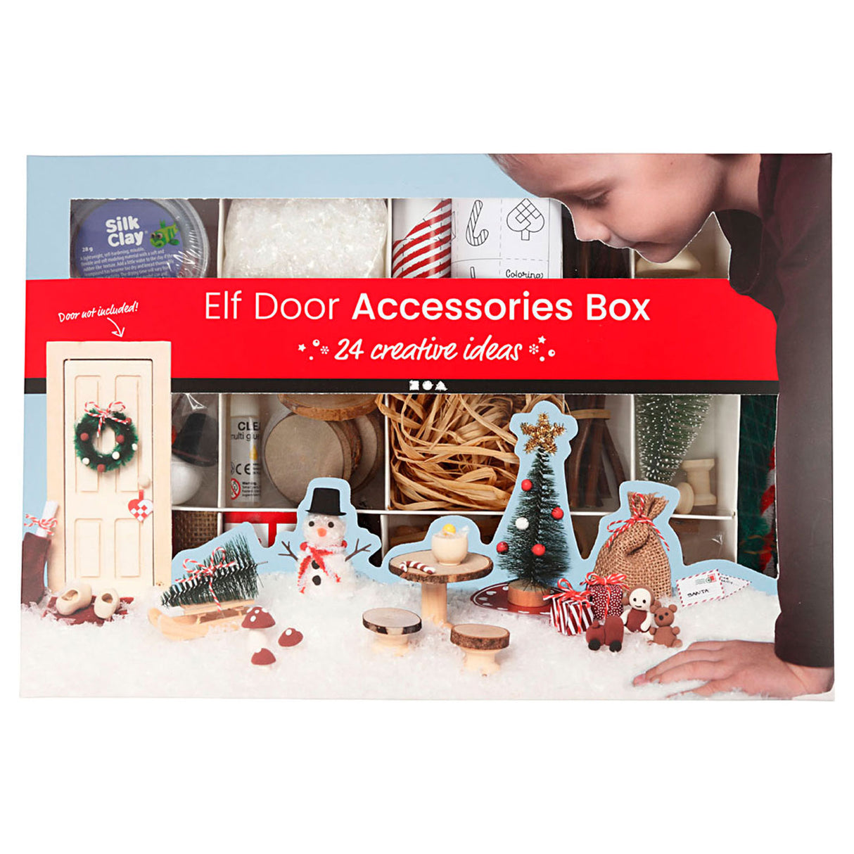 Creativ company https: www.ccobby.nl Accessoires pour gnomes de Noël 1 set