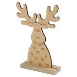 Entreprise créative https: www.ccobby.nl Christmas-figure-reindeer-h-15-cm-d-3-cm-w-11-cm-thickness-3-mm-1-piece