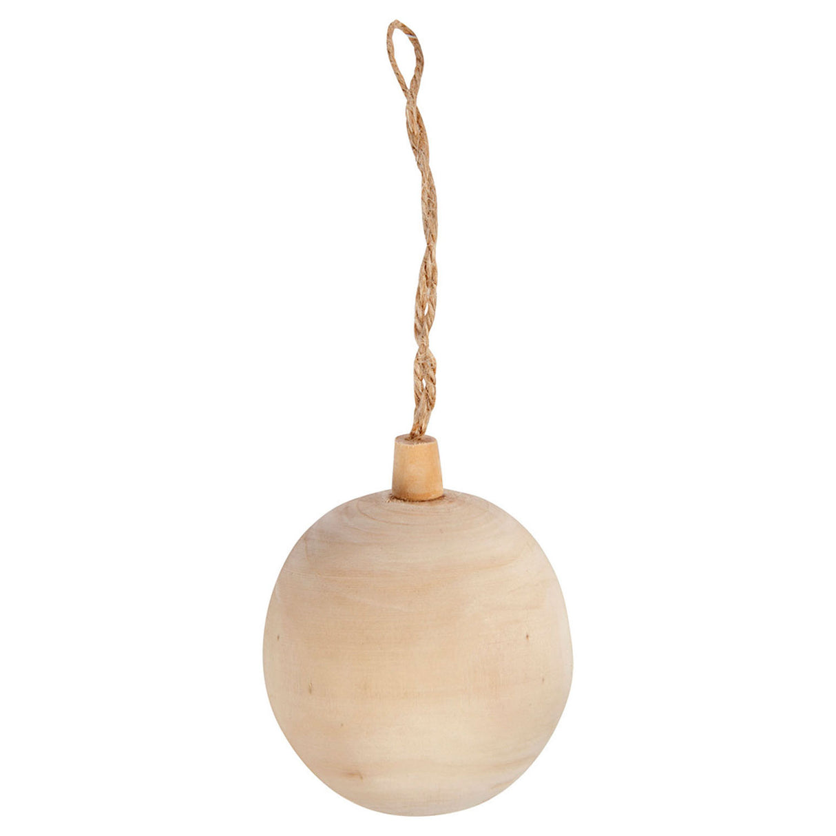 Creative Company Christmas Ball Ciondolo Wood, 6,4 cm