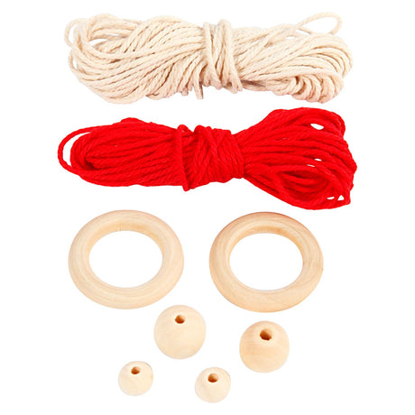 Société Creativ https: www.ccobby.nl creative-mini-kit-macrame-elf-h-14-cm-1-doos
