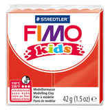 Fimo børn montering ler rød, 42gr