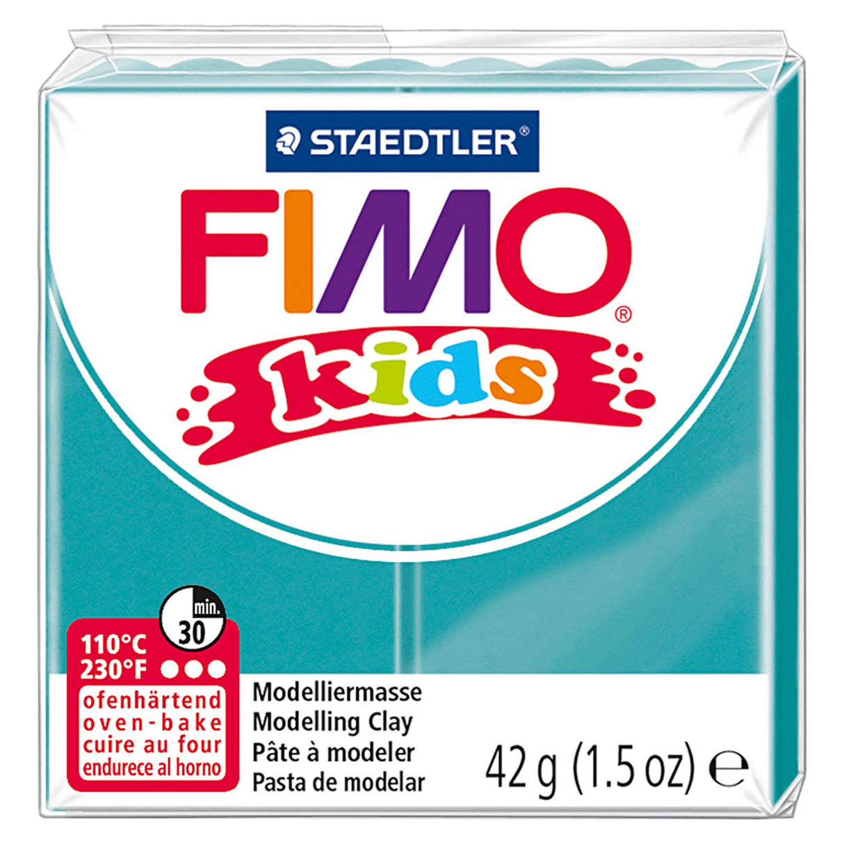 FIMO Kids som monterar Klei turkos, 42gr