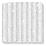 Fimo Kids Mountting Clay White paillettes, 42gr