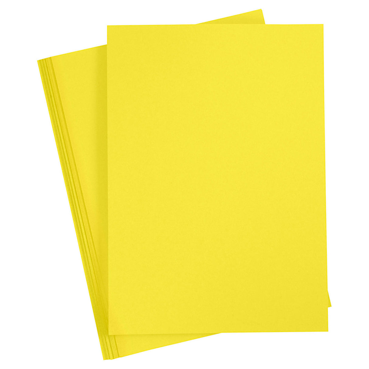 Creativ company carton coloré jaune soleil a4, 20 feuilles