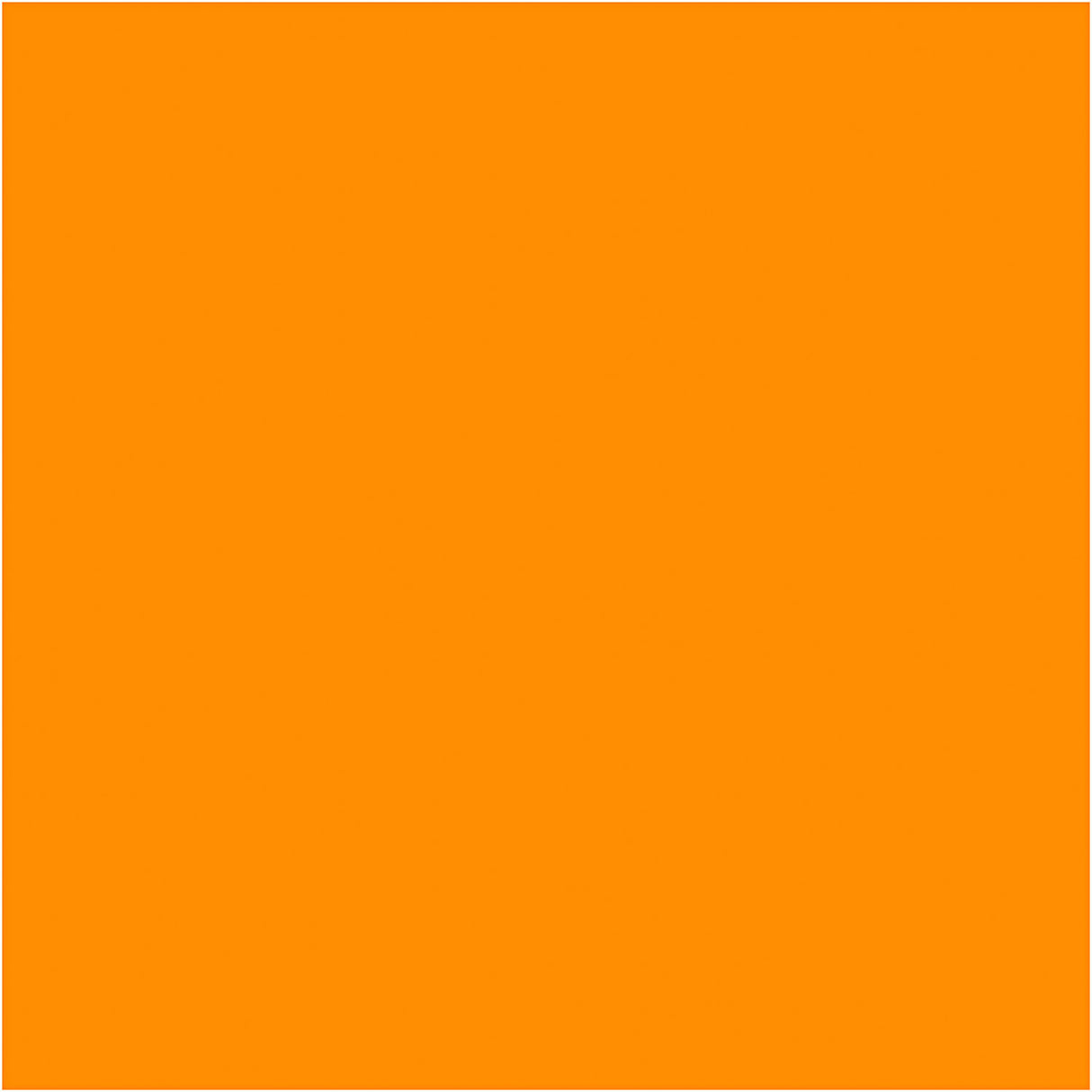Creativ Company colored Cardboard Mandarin Orange A4, 20 feuilles