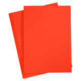 Carton coloré Creativ company, a4, feuille 210x297 mm, 180 gr, rouge, 20 feuilles 1 boîte