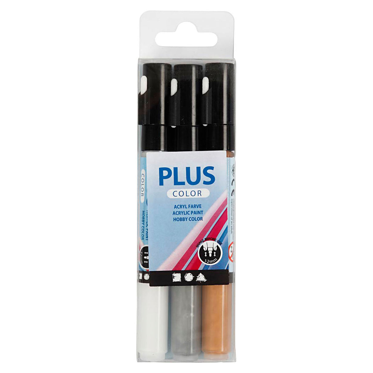 Plus couleur dist au démarrage - or, argent, off-blanc