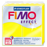 Fimo Effect Montering Clay Neon Geel, 57gr