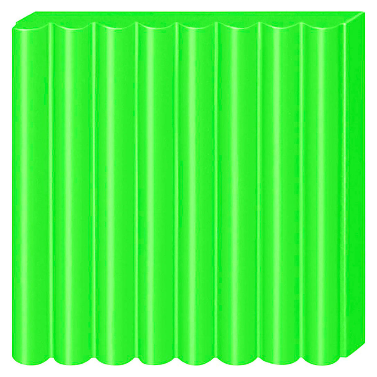 Pâte à modeler Fimo effect durcissant au four bloc standard 57 g - vert fluo