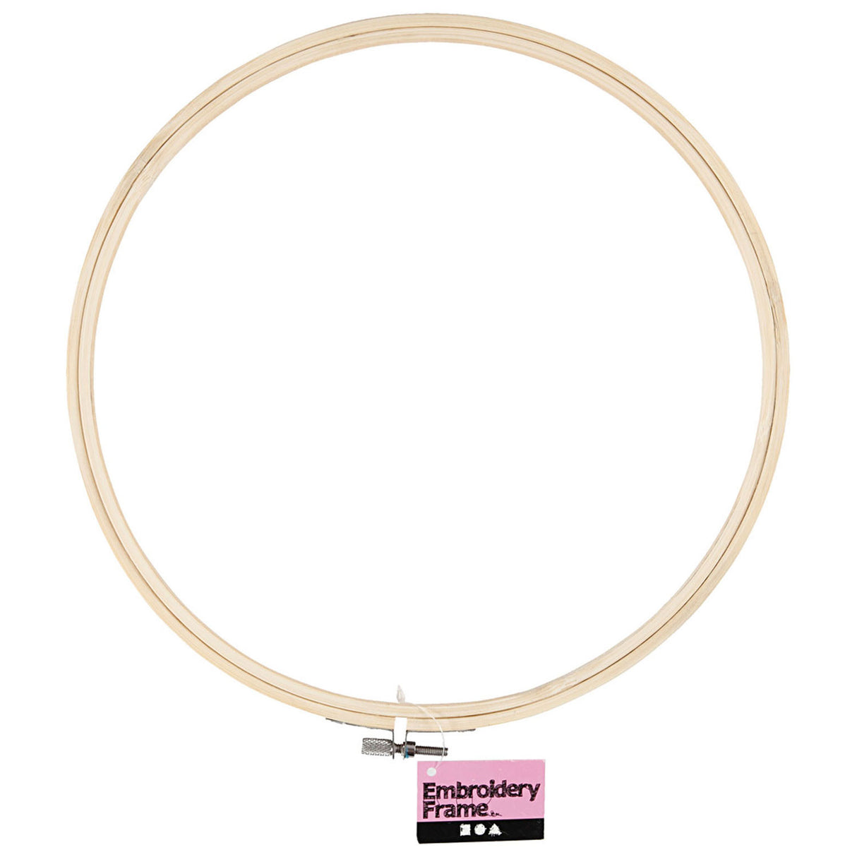 Creativ company cc cercle à broder en bois 25 cm