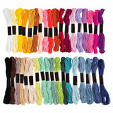 Société Creativ https: www.ccobby.nl fil à broder-épaisseur-1-mm-différentes-couleurs-42x8-m-1-box