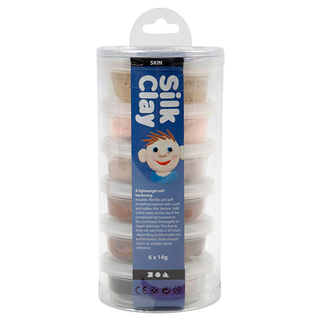 Argile de soie https: www.ccobby.nl soie-argile-skin-colours-6x14-gr-1-doos