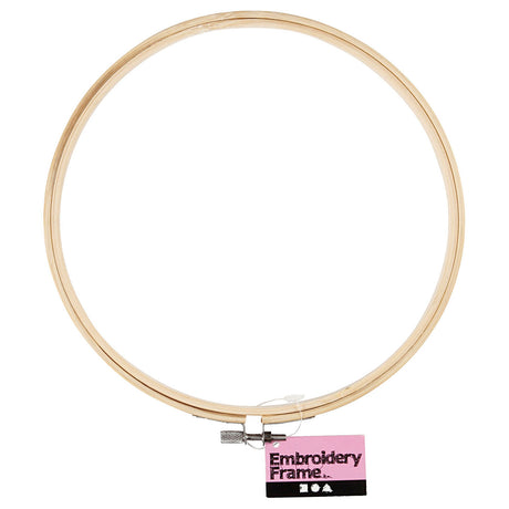 Creativ company cc cercle à broder en bois 20 cm