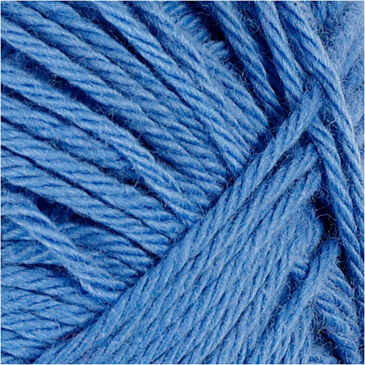 Fil de coton Creativ company, bleu, 50gr, 170m