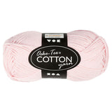 Fil de coton, rose poussiéreuse, 50gr, 170m