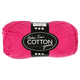Fil de coton Creativ company, rose, 50gr, 170m