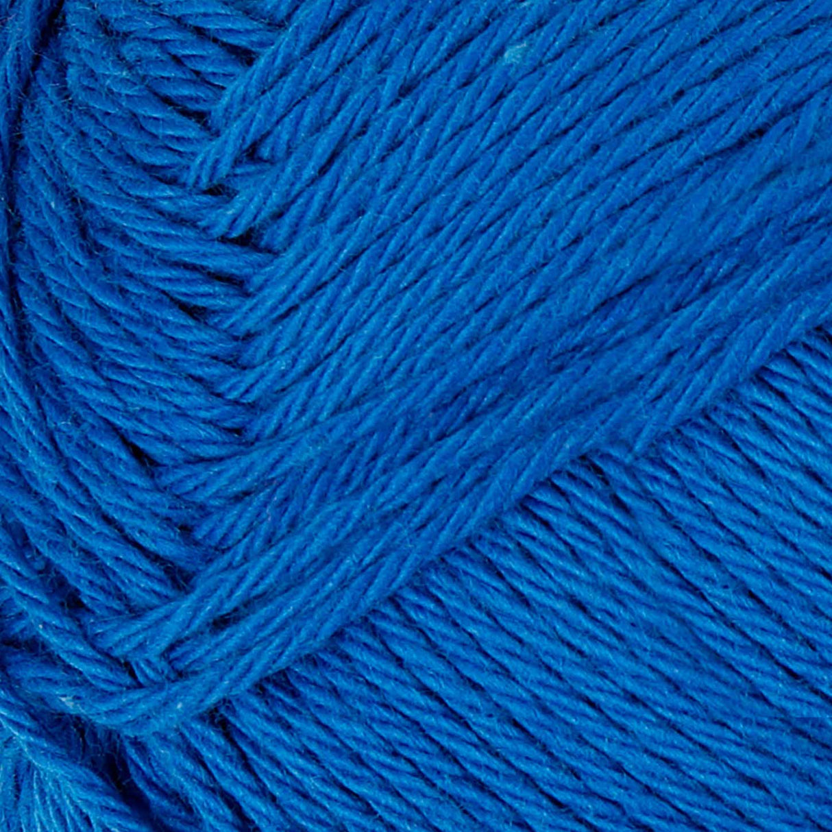 Fil de coton Creativ company, bleu cobalt, 50gr, 170m