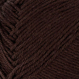 Fil de coton, brun foncé, 50gr, 170m