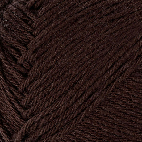 Fil de coton Creativ company, marron foncé, 50gr, 170m