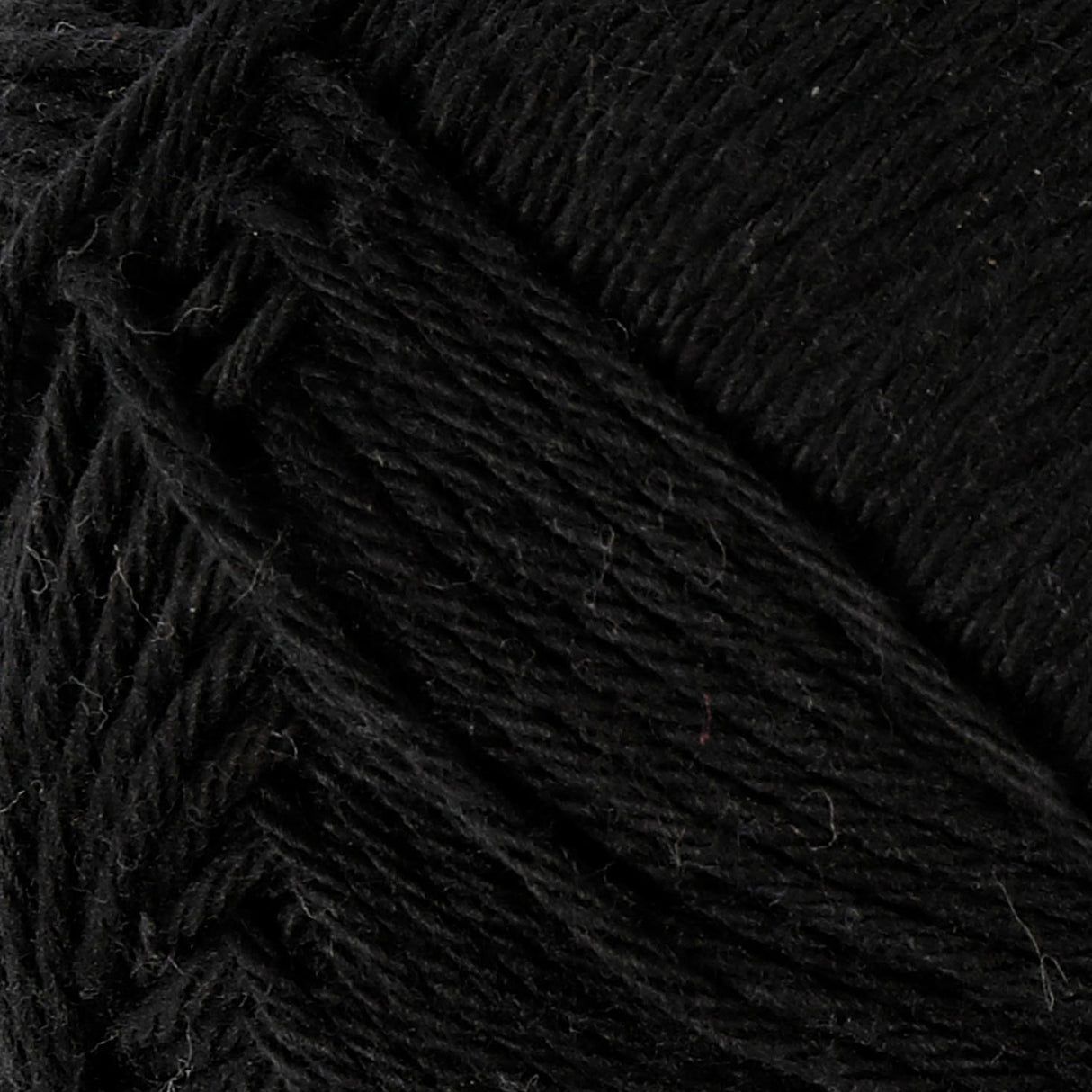 Fil de coton Creativ company, noir, 50gr, 170m