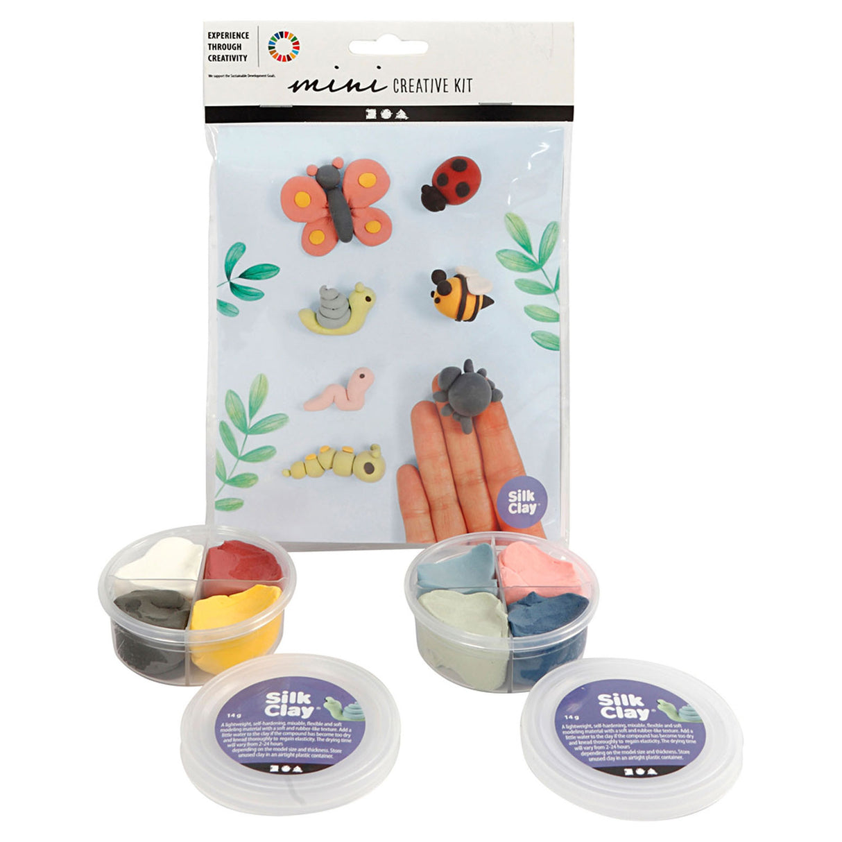 Creativ company mini kit créatif, fabrication d'insectes