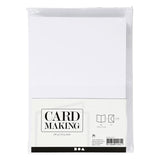 Société créative https : www.ccobby.nl cartes-et-enveloppes-size-card-10-5x15-cm-size-envelope-11-5x16-5-cm-120-240-wit-50-set-1-box
