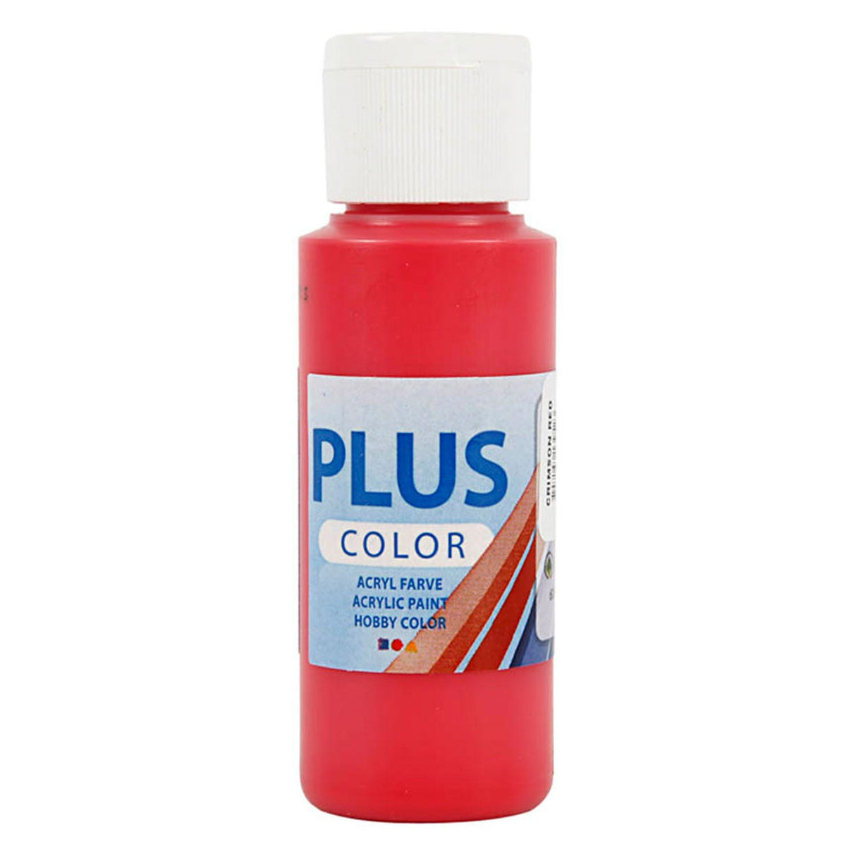 Creativ company plus couleur peinture acrylique rouge cramoisi, 60ml