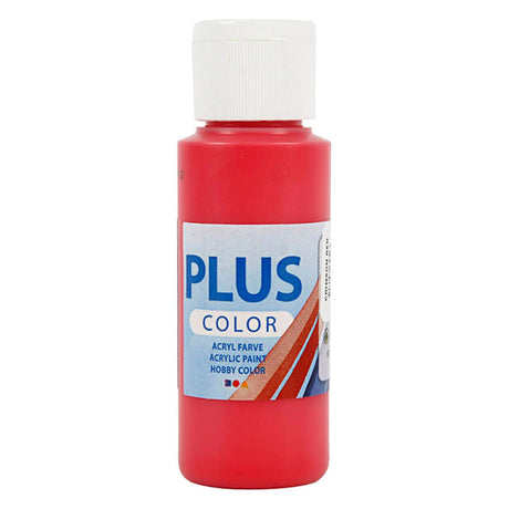 Creativ company plus couleur peinture acrylique rouge cramoisi, 60ml