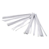 Chenille Blanc 30cm, 50 pcs.
