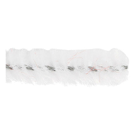Chenille Blanc 30cm, 50 pcs.