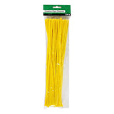 Creativ company chenille jaune 30cm, 50 pcs.