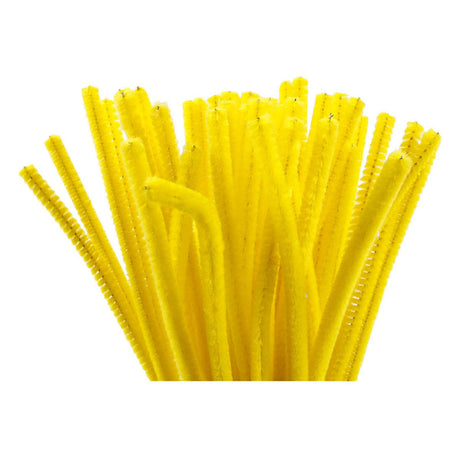 Creativ company chenille jaune 30cm, 50 pcs.
