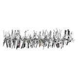 Société créative https : www.ccobby.nl chenille-l-30-cm-thickness-6-mm-glitter-silver-24-piece-1-box