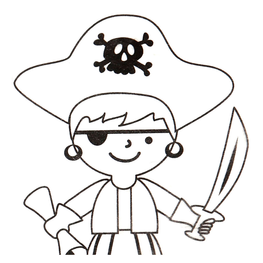 Société créative https : www.ccobby.nl feuilles-rétractable-foil-avec-motifs-pirate-sheet-10-5x14-5-cm-thickness-0-3-mm-matt-transparent-4-sheet-1-box
